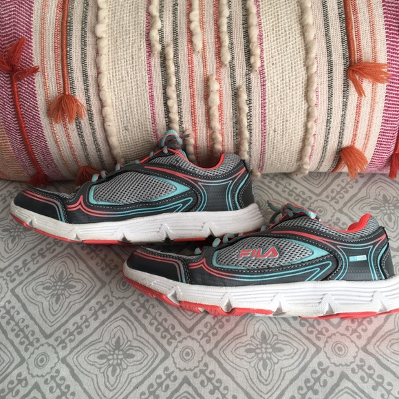 fila embroidered shoes